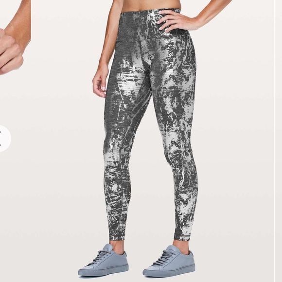 LULULEMON | NWOT Wunder Under Hi-Rise Tight *Brindle Foil 28"